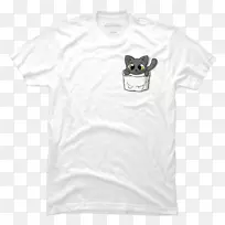 t恤袖子动物字体猫爱好者t恤-空若网 t恤袖子动物字体猫爱好者t恤-空若网