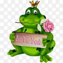 青蛙王子蟾蜍剪贴画青蛙-空若网 青蛙王子蟾蜍剪贴画青蛙-空若网