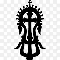 免费剪贴画-十字纹身-空若网 免费剪贴画-十字纹身-空若网