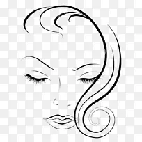 女性素描设计-空若网 女性素描设计-空若网