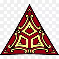 三角剪贴画.几何装饰-空若网 三角剪贴画.几何装饰-空若网