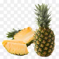 菠萝、哈密瓜、猕猴桃、奥格里斯-几块菠萝和菠萝肉-空若网 菠萝、哈密瓜、猕猴桃、奥格里斯-几块菠萝和菠萝肉-空若网