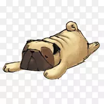 帕格贴纸,电报,鼻子,动物-空若网 帕格贴纸,电报,鼻子,动物-空若网