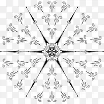 白色对称体珠宝线艺术.联锁-空若网 白色对称体珠宝线艺术.联锁-空若网