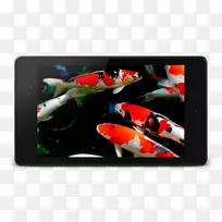锦鲤壁纸android-koi鱼类追逐-空若网 锦鲤壁纸android-koi鱼类追逐-空若网