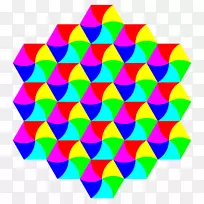 镶嵌六角形镶嵌三角形剪贴画.旋转图像-空若网 镶嵌六角形镶嵌三角形剪贴画.旋转图像-空若网