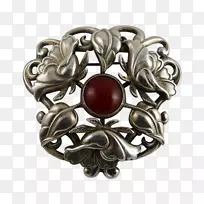 胸针银宝石首饰设计主体珠宝.银-空若网 胸针银宝石首饰设计主体珠宝.银-空若网