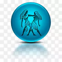 双子座星座剪贴画-双子座-空若网 双子座星座剪贴画-双子座-空若网