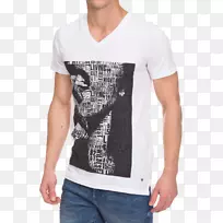 T恤肩袖牛仔裤-空若网 T恤肩袖牛仔裤-空若网