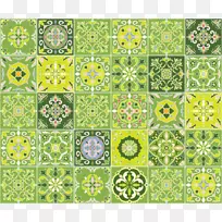 铺席线纺织品绿色对称线-空若网 铺席线纺织品绿色对称线-空若网