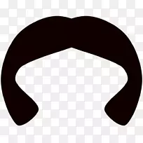 白色黑色假发剪贴画-空若网 白色黑色假发剪贴画-空若网