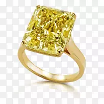 钻石耳环宝石黄色钻石-空若网 钻石耳环宝石黄色钻石-空若网