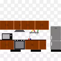 厨房剪贴画-厨房橱柜剪贴画-空若网 厨房剪贴画-厨房橱柜剪贴画-空若网