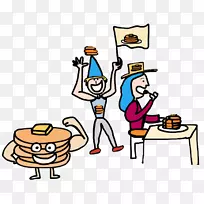 煎饼早餐快餐食谱剪贴画煎饼图片-空若网 煎饼早餐快餐食谱剪贴画煎饼图片-空若网