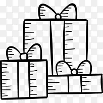 圣诞树生日剪贴画-礼物-空若网 圣诞树生日剪贴画-礼物-空若网