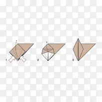 三角形木折纸风格边框折纸-空若网 三角形木折纸风格边框折纸-空若网