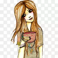 绘画时尚插画-空若网 绘画时尚插画-空若网