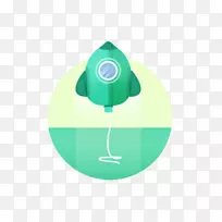 绿色火箭-空若网 绿色火箭-空若网