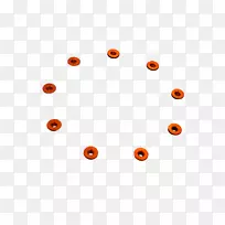 线点字体线-空若网 线点字体线-空若网