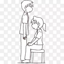 手指人类行为线艺术白人-人-空若网 手指人类行为线艺术白人-人-空若网