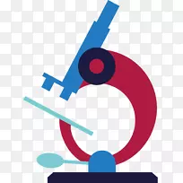 显微镜动画绘图夹艺术卡通显微镜-空若网 显微镜动画绘图夹艺术卡通显微镜-空若网