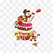 圣诞老人圣诞蛋糕结婚蛋糕纸杯蛋糕圣诞蛋糕-空若网 圣诞老人圣诞蛋糕结婚蛋糕纸杯蛋糕圣诞蛋糕-空若网