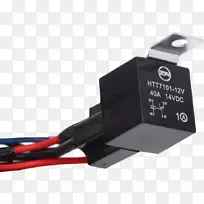 电子元件发光二极管接线图继电器灯-空若网 电子元件发光二极管接线图继电器灯-空若网