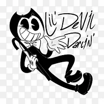 本迪和墨水机画墨线艺术-空若网 本迪和墨水机画墨线艺术-空若网