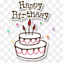 生日蛋糕剪贴画-空若网 生日蛋糕剪贴画-空若网