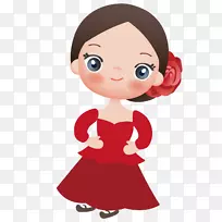 新娘插图-可爱的新娘-空若网 新娘插图-可爱的新娘-空若网