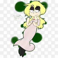 开花植物美人鱼马剪贴画-美人鱼-空若网 开花植物美人鱼马剪贴画-美人鱼-空若网