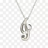 魅力和吊坠项链身体珠宝银项链-空若网 魅力和吊坠项链身体珠宝银项链-空若网