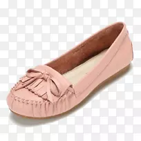 滑鞋玻璃豌豆鞋-空若网 滑鞋玻璃豌豆鞋-空若网