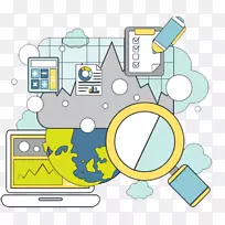 放大镜数据插图.放大镜和电子数据-空若网 放大镜数据插图.放大镜和电子数据-空若网