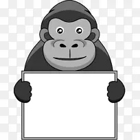 大猩猩摄影剪贴画-大猩猩-空若网 大猩猩摄影剪贴画-大猩猩-空若网