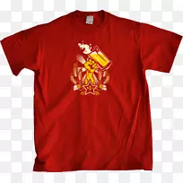 T恤套筒服装单色印花图。-空若网 T恤套筒服装单色印花图。-空若网