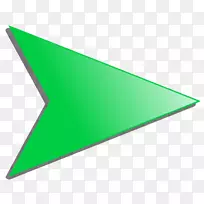 三角形区域-指向右边箭头的绿色图片-空若网 三角形区域-指向右边箭头的绿色图片-空若网