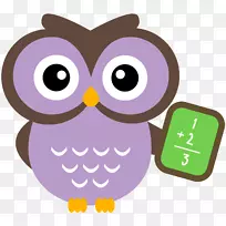 数学农场动物计数剪辑艺术历史猫头鹰剪贴画-空若网 数学农场动物计数剪辑艺术历史猫头鹰剪贴画-空若网