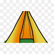 三角形黄色帐篷峭壁-空若网 三角形黄色帐篷峭壁-空若网