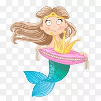 免费剪贴画-卡通美人鱼材料-空若网 免费剪贴画-卡通美人鱼材料-空若网