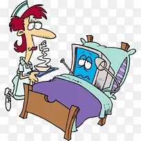 笔记本电脑病毒剪辑艺术.冷电脑剪贴画-空若网 笔记本电脑病毒剪辑艺术.冷电脑剪贴画-空若网