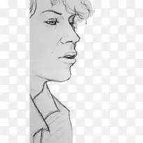 鼻子面颊素描-鼻子-空若网 鼻子面颊素描-鼻子-空若网