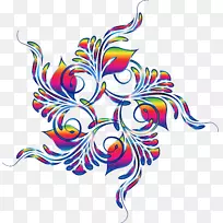 艺术剪贴画.花玻璃瓶-空若网 艺术剪贴画.花玻璃瓶-空若网