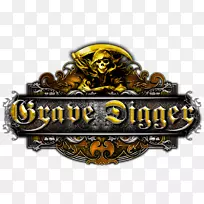 徽标掘墓人掘尸(早年)被金属修复的怪物卡车-人-空若网 徽标掘墓人掘尸(早年)被金属修复的怪物卡车-人-空若网