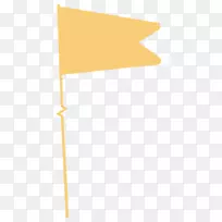 线三角形-悬挂旗帜-空若网 线三角形-悬挂旗帜-空若网