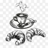 咖啡杯浓咖啡素描咖啡-空若网 咖啡杯浓咖啡素描咖啡-空若网