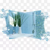 玻璃瓷砖浴室地板墙-浴缸-空若网 玻璃瓷砖浴室地板墙-浴缸-空若网