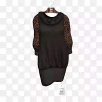 袖肩衬衫黑色m-空若网 袖肩衬衫黑色m-空若网