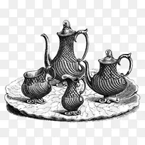 茶具咖啡茶壶夹艺术茶文化-空若网 茶具咖啡茶壶夹艺术茶文化-空若网