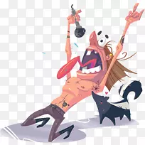 卡通演唱插画-卡通人演唱-空若网 卡通演唱插画-卡通人演唱-空若网